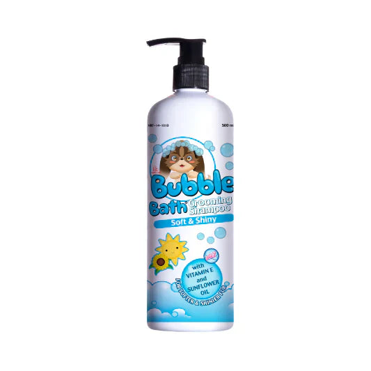 Bubble Bath Soft and Shiny Dog Shampoo 500mL