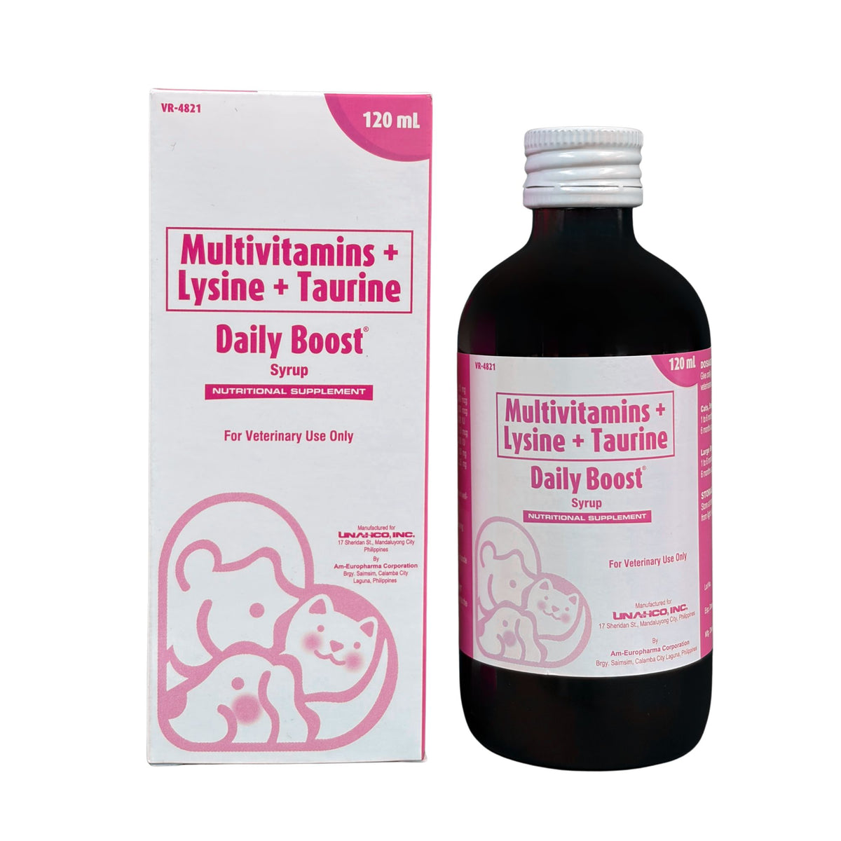 Daily Boost 120mL Supplement for Dogs and Cats