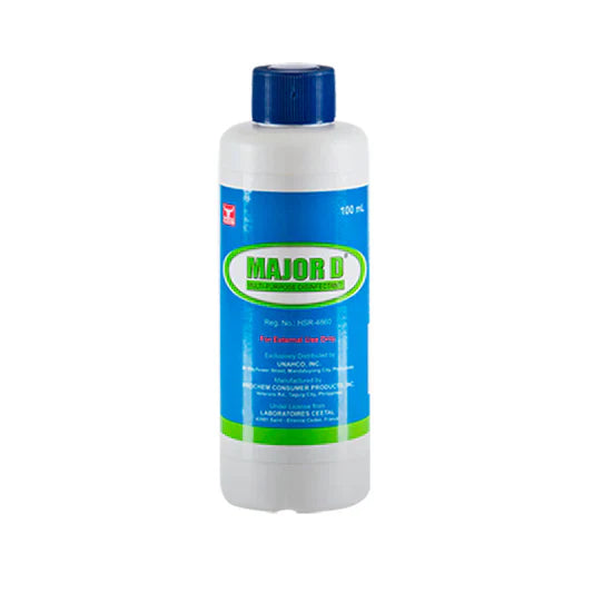 UNIVET Major D Multipurpose Liquid Disinfectant 100mL